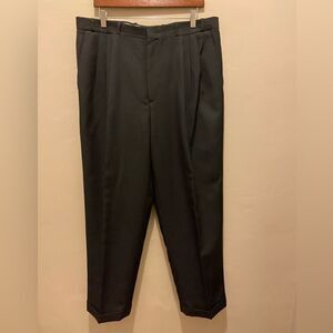 Cambridge Classic Black Men's Dress Pants 38